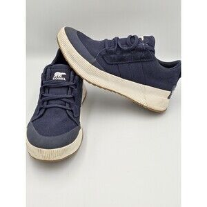 8 Sorel Out N About III /Low Sneaker Canvas, Waterproof And Blue